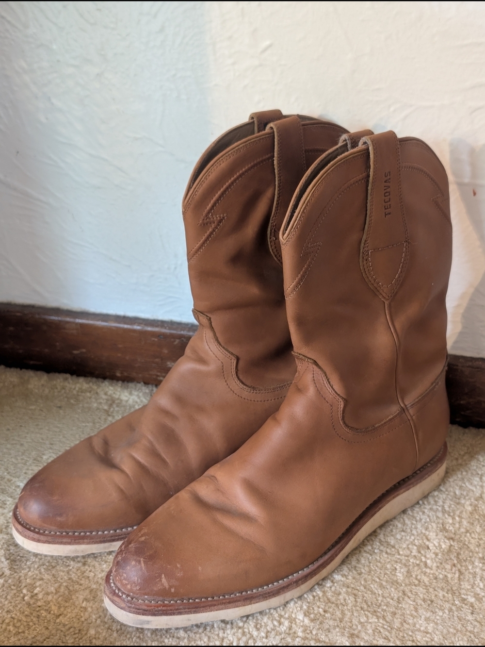Tecovas  The Knox Roper Boots Western Work Boots Men's 10D
